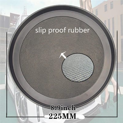 Plateau Rond Pivotant à 360 degrés pour Voiture Plateau Organisateur d'Accoudoir de Voiture Support Palette de Voiture