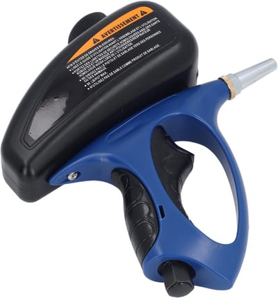 SnelShoppen - Pneumatische Sandstraler 500ml Capaciteit ABS Materiaal met Snelle Aansluiting 90PSI Druk voor Meubelreparaties en Oppervlakte Reiniging