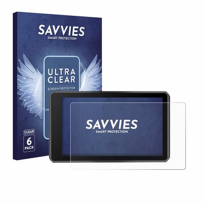 Savvies - Screenprotector voor Garmin zumo XT3 4.7" - Folie Beschermfolie transparant 6 Stuks