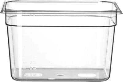 HENDI Gastronorm container – polycarbonaat – 12,5L – transparant – 325x265x200 mm