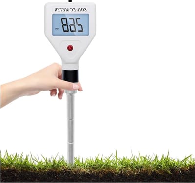 Bodemmeter EC-98361 Digitale Bodemmeter EC Vocht Zuurtester Plant Bodem Tester Kit Waterkwaliteitsmonitor for Bloemen Aquariumwater