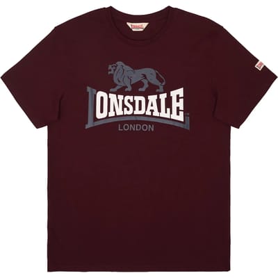 Lonsdale Lion Two Tone heren T-shirt regular fit