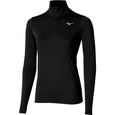 Trainingsshirt 1/4 rits voor dames Mizuno Core Impulse