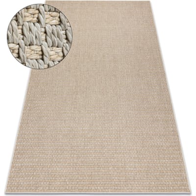 Kleden Rugsx Tapijt ORIGI 3561 beige - platgeweven SISAL 155x220 cm