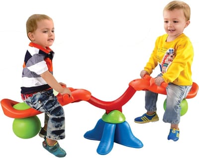 Kinderwip - Wipstoel buiten - Buiten spelen - 360 graden draaibaar - H 40 L 126 - Niet gespecificeerd