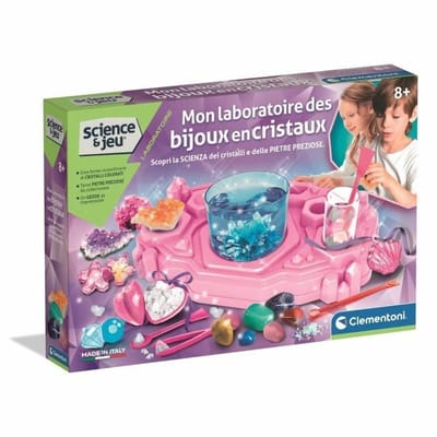 Mes bijoux en cristaux - Clementoni - Science & Jeu - Jeux Scientifiques