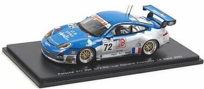 Porsche 911 996 GT3-RS Luc Alphand Aventures #72 Le Mans 2002 - 1:43 - Spark