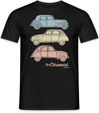 Citroën 2CV The Citroenist T-Shirt Heren