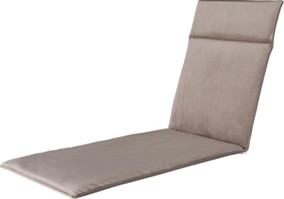 Madison - Outdoor - Loungekussen - 190 x 60cm - Panama Velvet Taupe - Ligbedkussen