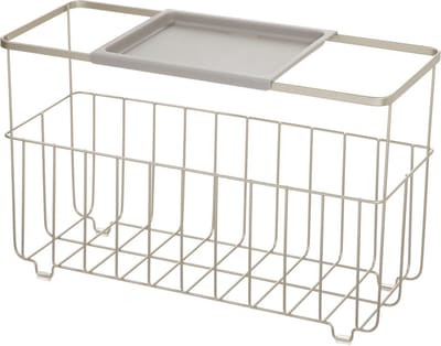 iDesign - Everett Storage Basket With Shelf