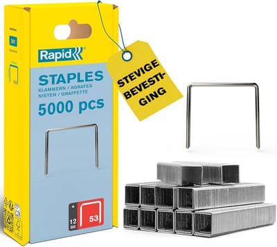Dundraadnieten Type 53 voor Tacker - 12mm - 5.000 Stuks