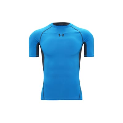 Under Armour Mannen Training Compressie T-shirt Blauw 1257468-787 XL blue
