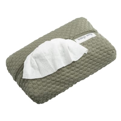 Baby's Only Billendoekjeshoes Sky - Babydoekjes hoes - Hoes voor luierdoekjes en pampers billendoekjes - Urban Green - Ritssluiting