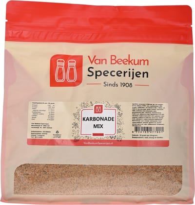 Van Beekum Specerijen - Karbonade Mix - 1 KG (hersluitbare stazak)