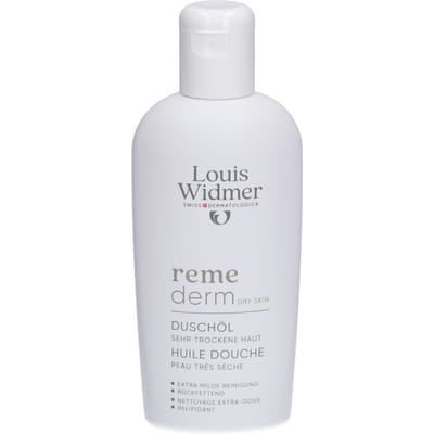 Louis Widmer Remederm Dry Skin Doucheolie Licht Geparfumeerd 200 Etherische olie