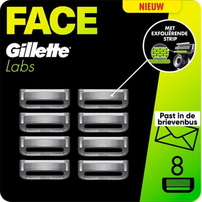 Gillette Labs Scheermesjes - 8 stuks