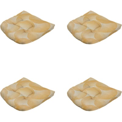 Madison zitkussen napels - 46x46x6cm set van 4