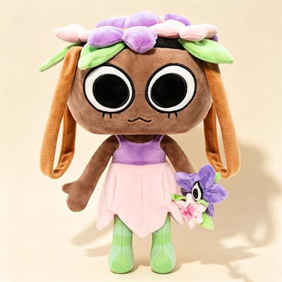 Dandy's Wereld Pluche Toons Karakters Zacht Knuffels Vlinder Vleermuis Bloemenmeisje Maan Vos Pluche Knuffels Horror Spel Merchandise voor Fans Kinderen Verzamelspeelgoed Cadeaus 30-35cm
