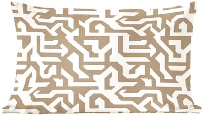 Sierkussens - Kussentjes Woonkamer - 60x40 cm - Modern - Abstract - Beige