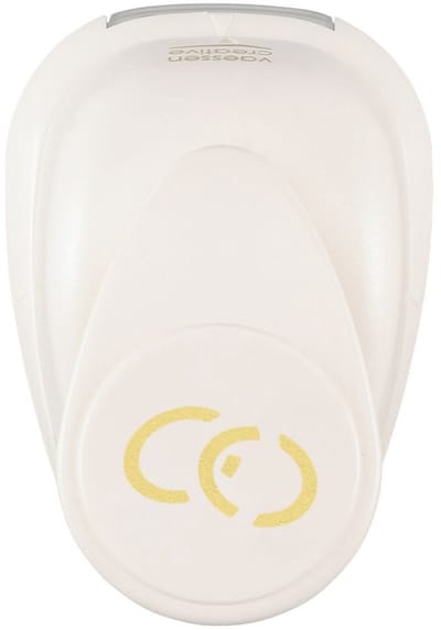 Vaessen Creative Pons - Figuurpons - Trouwringen - 2,4 x 1,5 cm
