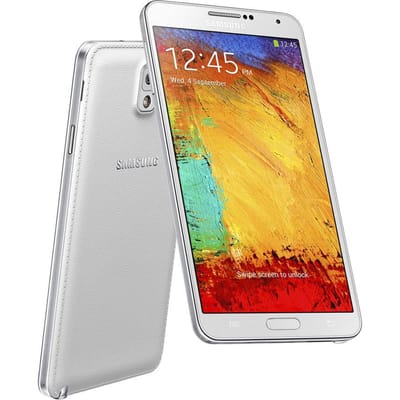 Gerenoveerde Samsung Galaxy Note 3 N9005 3GB RAM 32GB ROM Mobiele Telefoon 5,7  13MP 4G Smartphones Met 1 SIM Simple Set wit