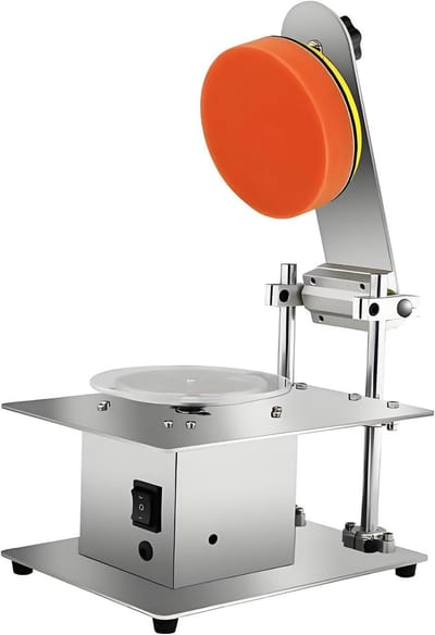 DVD CD Reparatie Machine - Schijf Polijstmachine - Herstel Optische Schijven - Repareert tot 99% Krassen - 380x250x280mm - Wit