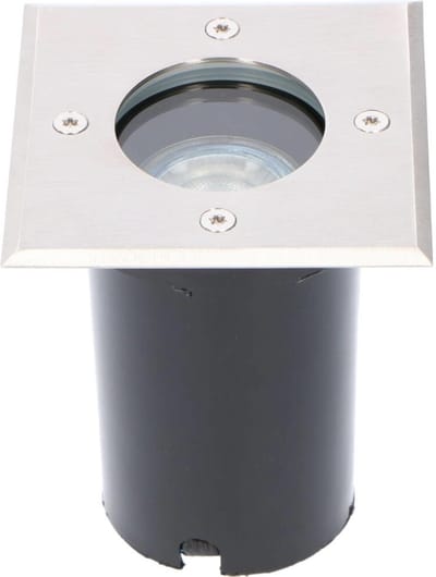 Proventa HeavyDuty LED Grondspot IP67 - Vierkant - inbouw tuinspot buiten - warm wit - Ledlamp - Spot - Inbouwspot - Grondspots