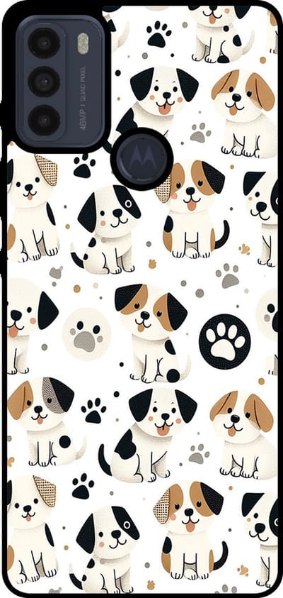 Smartphonica Telefoonhoesje Geschikt voor Motorola Moto G50 met honden opdruk - TPU backcover case dog design geschikt voor Motorola Moto G50