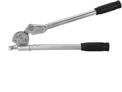 Dailygoods- Buiggereedschap 180 Graden Hefboom - Draagbaar - Voor Aluminium/Koperen Buizen - Hoogwaardig Staal - Lengte 10 mm - Gewicht 23 g - Buisbuiger
