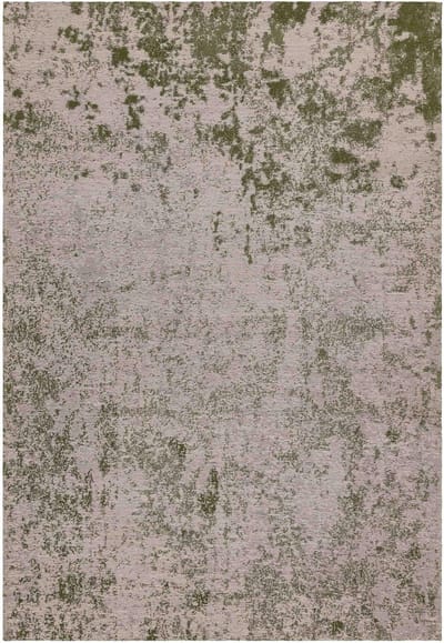 Easy Living - Easy Living Dara Green Vloerkleed - 200x290  - Rechthoek - Buiten,Laagpolig Tapijt - Industrieel - Beige, Grijs, Groen