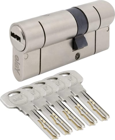 Veiligheidsslot Cilinder - Sluitcilinder Deur - Maximale Beveiliging - Geteste 6D Cilinder - 35/35 mm - Satijn