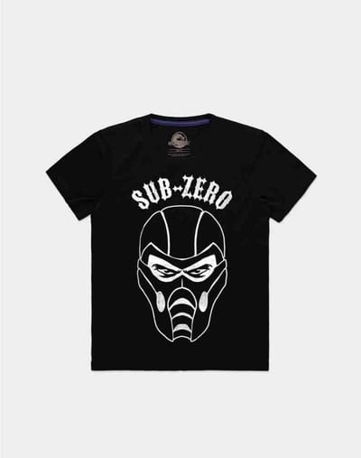 Mortal Kombat Heren Tshirt -XL- Scorpion Zwart