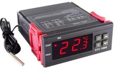 STC-1000 Digitale Temperatuurregelaar 220V – Thermostaat voor Verwarmen & Koelen – LCD Temperatuur Controller