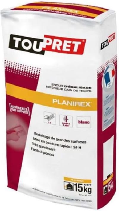 Toupret Planirex - Egalisatiemiddel voor buiten - 15 kg