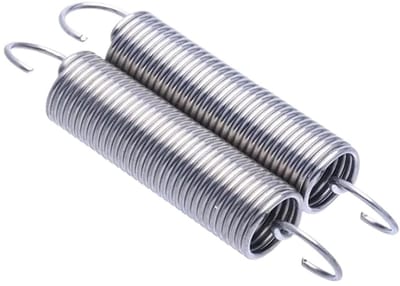 Verlengde Trekveren - Met Haken - Ondersteuning Bieden - Roestvrij Staal - 10 Stuks - Zilverkleurig