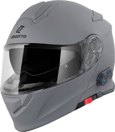 Bogotto H271 BT Bluetooth Helm Grijs - Helm