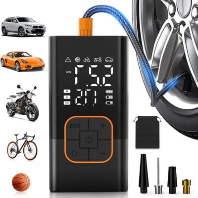 MRKK® Autobanden Pomp - Elektrische Fietspomp - Compressor - Luchtcompressor