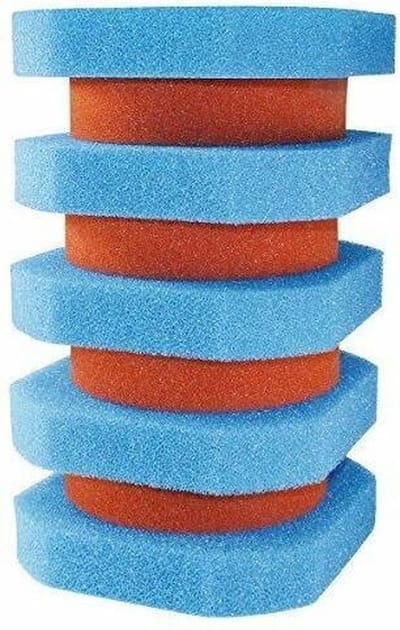 Black Beauty Foam Oase Filtoclear Set 11000 4x Red 5x Blue Geen Origineel!