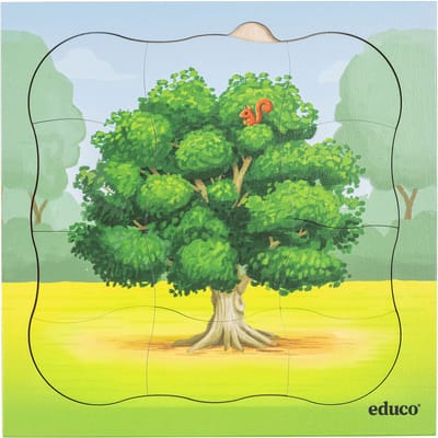 Groeipuzzel bos - Eikenboom