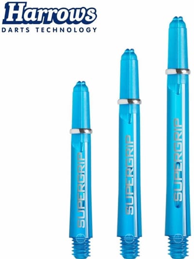 Harrows Supergrip Light Blue - Dart Shafts