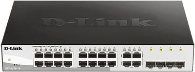 Smart Managed Gigabit Switch met 16 Poorten - Power over Ethernet (PoE), Bandbreedtecontrole, Ventilatorlosemode