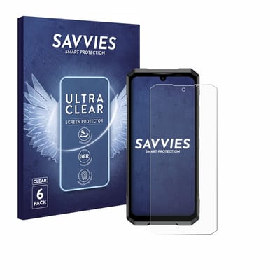 Savvies - Screenprotector voor Doogee Blade GT - Folie Beschermfolie transparant 6 Stuks