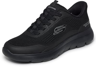 Skechers Heren Slip-ins Summits Leyter Sneaker 233047 BBK zwart