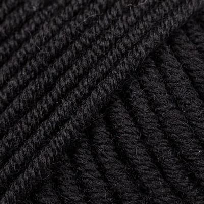 DROPS Big Merino Uni Colour - 04 zwart - Wol Garen