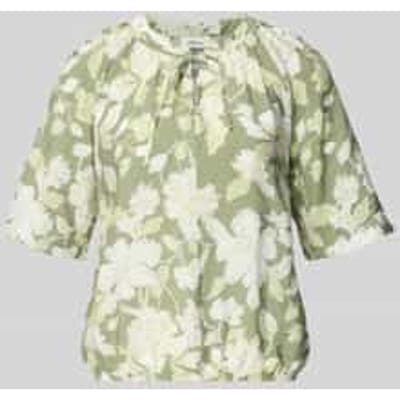 relaxed fit blouseshirt van viscosemix