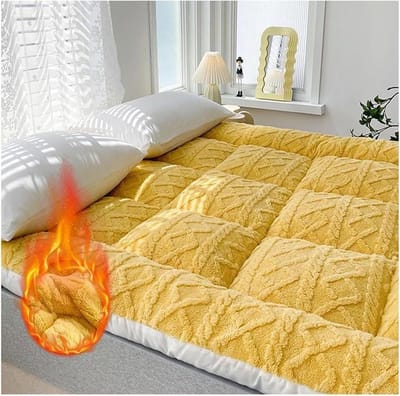 Vloermatras Futon - Slaapkussen Opvouwbaar - Comfortabel Slapen - Ergonomisch Ontwerp - 200x220cm - Niet gespecificeerd