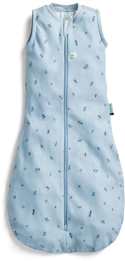 Ergopouch Jersey Slaapzak - 0,2 Tog - Slaapzak Baby - Slaapzakken - Slaapzak Kind - Slaapzak 90 cm - Dragonflies