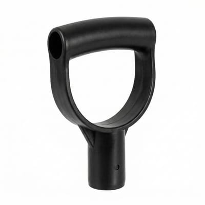Dailygoods- Sneeuwschep D-handgreep - Vervangend Handvat - Kunststof - 28 mm Binnendiameter - Hoogwaardig Polypropyleen - Duurzaam en Stabiel - Schep