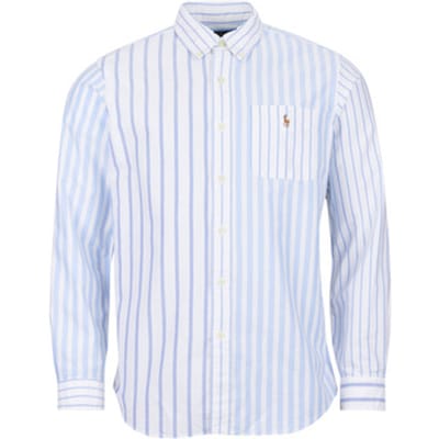 Overhemd Lange Mouw Polo Ralph Lauren CHEMISE COUPE DROITE EN OXFORD