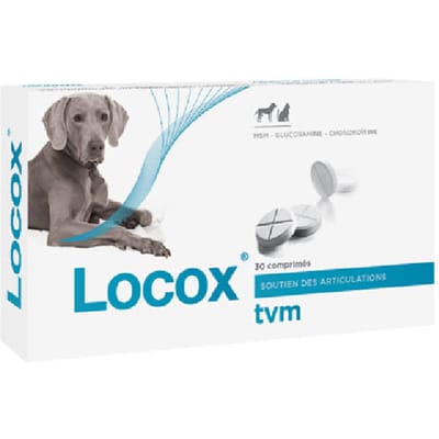30 tabletten Locox Gewrichtstabletten voor honden en katten